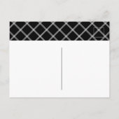 動モダンいている告知を移動したスクリプト ポストカード (裏面)