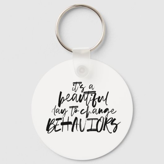 動作アナリスト、BCBA、RBT、動作アナリスト、ABA キーホルダー (正面)