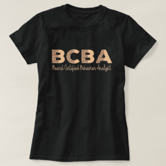 動作アナリストBCBA動作セラピスト Tシャツ