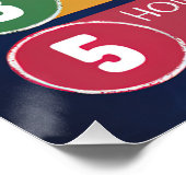 動作グラフポスター – 教室の動作 ポスター (コーナー)