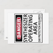 動作領域シンセサイザ ポストカード (正面/裏面)