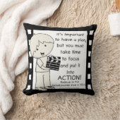 動作 クッション (ブランケット)