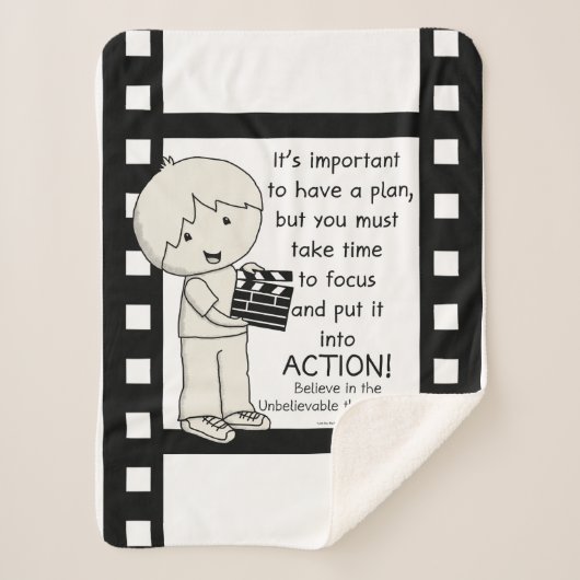 動作 シェルパブランケット (正面)