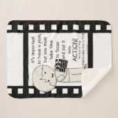 動作 シェルパブランケット (正面(横))