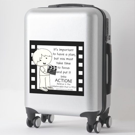 動作 シール (スーツケース)