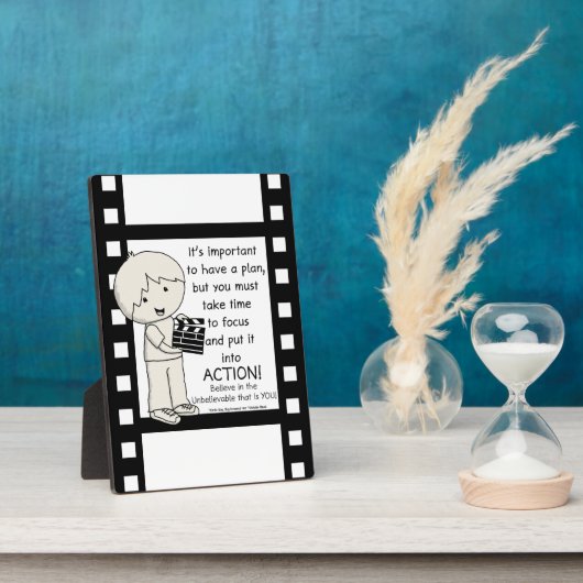 動作 フォトプラーク (側面)