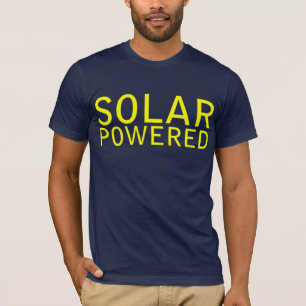 動力を与えられる太陽の Tシャツ