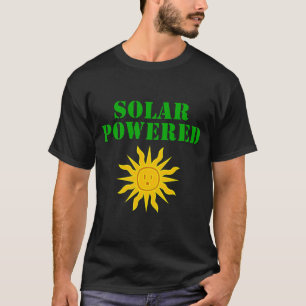 動力を与えられる太陽の Tシャツ