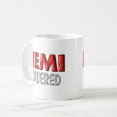 動力を与えられるHEMI コーヒーマグカップ (正面左)