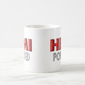 動力を与えられるHEMI コーヒーマグカップ (中央)