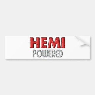 動力を与えられるHEMI バンパーステッカー