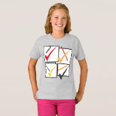 動力決定強度エネルギーティックトップ Tシャツ (正面フル)