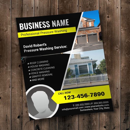 動力洗浄加圧洗浄プロフェッショナル洗浄 チラシ