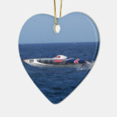 動力船 セラミックオーナメント (左)