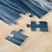 動威厳のある中のザトウクジラ ジグソーパズル (側面)