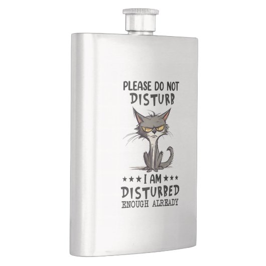 動揺した猫 フラスク (右)