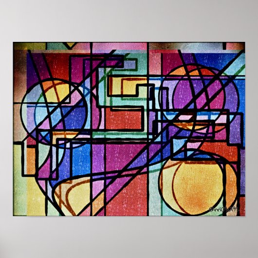 動揺した ポスター (正面)