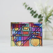 動揺した ポストカード (スタンド正面)