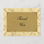 動揺しておエレガント礼 ポストカード (正面)