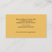 動揺してこうもり枠 名刺 (裏面)