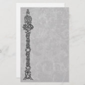 動揺してでグランジな優雅のゴシック様式文房具 便箋 (正面/裏面)