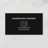 動揺してで初期ので素朴な国の古い農場のトラック 名刺 (裏面)