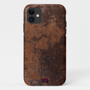 動揺してで古いレザールックの携帯電話の箱 iPhone 11 ケース