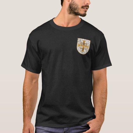 動揺してなエルサレム十字 Tシャツ (正面)