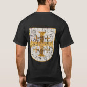 動揺してなエルサレム十字 Tシャツ (裏面)