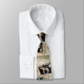 動揺してなカメラマンの写真撮影のレトロのカメラ ネクタイ (タイ)