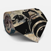 動揺してなカメラマンの写真撮影のレトロのカメラ ネクタイ (ロール)