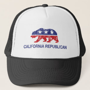 動揺してなカリフォルニア共和党くま キャップ