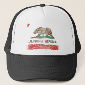 動揺してなカリフォルニア共和国の旗 キャップ