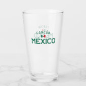 動揺してなカンクンメキシコ タンブラーグラス (裏面)