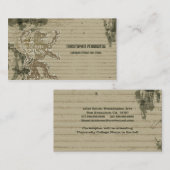 動揺してなグリフィンの卒業の名刺 コーリングカード (正面/裏面)