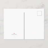 動揺してなサンノゼの国家Spartans インビテーションポストカード (裏面)