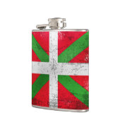 動揺してなスタイルのバスクの旗: Ikurriña、 フラスク (左)