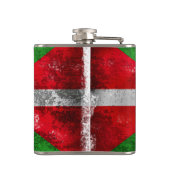 動揺してなスタイルのバスクの旗: Ikurriña、 フラスク (裏面)