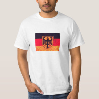 動揺してなドイツの旗 Tシャツ