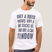 動揺してなバイクもしくは自転車に乗る人のオートバイBSAの勝利の空挺堡 Tシャツ (正面)