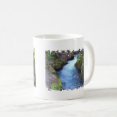 動揺してなボーダー- 2味方された信号器のマグ コーヒーマグカップ (正面右)