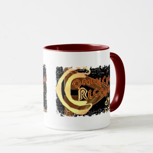 動揺してなボーダー- 2味方された信号器のマグ マグカップ (正面右)