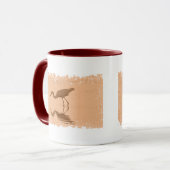 動揺してなボーダー- 2味方された信号器のマグ マグカップ (正面左)