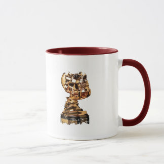 動揺してなボーダー- 2味方された信号器のマグ マグカップ