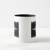 動揺してなボーダー- 2味方された信号器… -カスタマイズ マグカップ (中央)