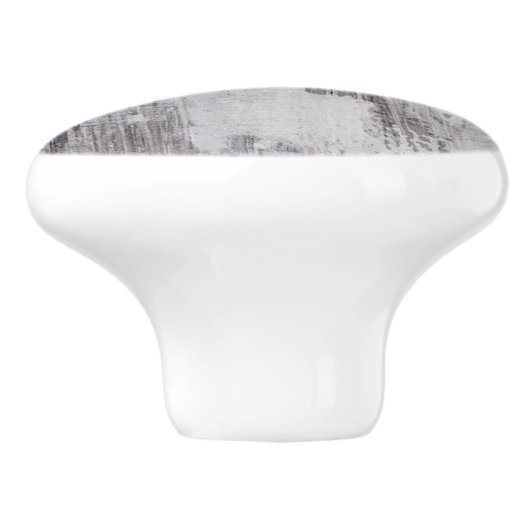 動揺してなマウイによって水漆喰を塗られるカシ木穀物の一見 セラミックノブ (側面)