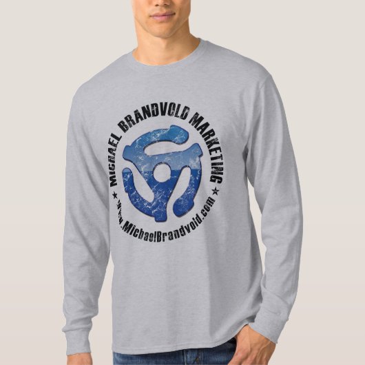 動揺してなロゴを販売しているミハエルBrandvold Tシャツ (正面)