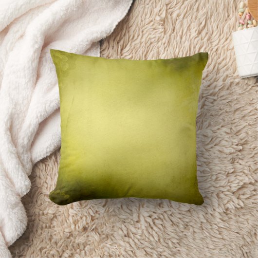 動揺してなヴィンテージのモスグリーンのオリーブ色 クッション (ブランケット)