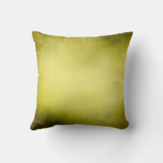 動揺してなヴィンテージのモスグリーンのオリーブ色 クッション (裏面)