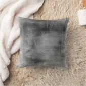 動揺してなヴィンテージの黒の灰色の汚いパステル クッション (ブランケット)